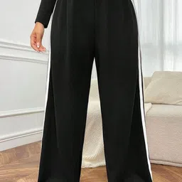 LULU & SKY Women Loose Fit High-Rise Trousers-picture-28