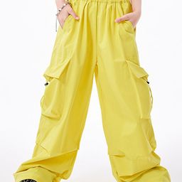 LULU & SKY Unisex Kids Straight Fit High-Rise Trousers-image-59