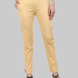 Popwings Women Mid-Rise Stretchable Cigarette Trousers-image-57
