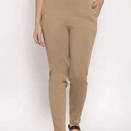 Trend Level Women Relaxed Straight Leg Easy Wash Woollen Trousers-picture-18