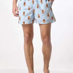 PURPLEMANGO THE FRUIT OF FASHION Sleepy Dog Printed Pure Cotton Boxer-picture-13