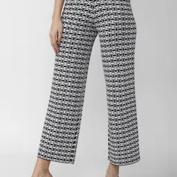 Van Heusen Woman Women White Striped Trousers-image-85