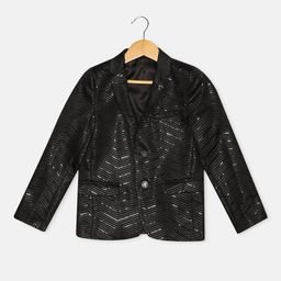 Allen Solly Junior Boys Embellished Single-Breasted Blazers-image-59