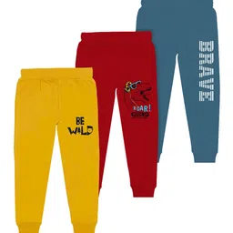 BAESD Boys Pack Of 3 Printed Joggers-picture-25