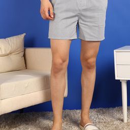 FUBAR Striped Cotton Boxer KC-BOXER LINES-GREY-image-45