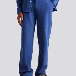 Muvazo Men Solid Trousers-image-12