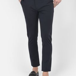 Crimsoune Club Men Mid-Rise Slim Fit Chinos Trousers-image-85