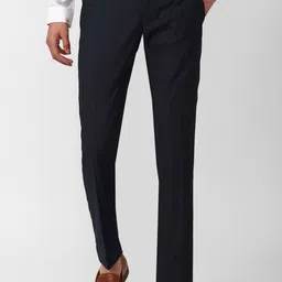SIMON CARTER LONDON Men Slim Fit Formal Trousers-image-83