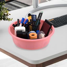 Kuber Industries Pink Set of 4 Regular Desk Organiser Organisers image 2