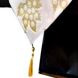 Good Vibes Cream-colored Printed Table Runner image 2