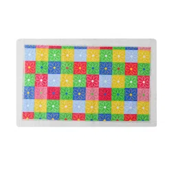 Dakshya Industries Red & Green Printed Rectangle Table Covers image 2