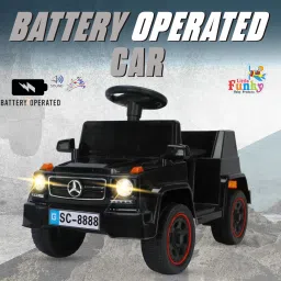 Bettery Recharge Jeep Ride On Car For Kids-21