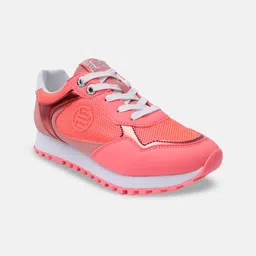 BAGATT Siena Women Textured Round Toe Heeled Sneakers-image-58