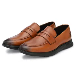 LEGWORK Men Leather Formal Loafers image 3