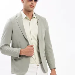 SHOWOFF Slim-Fit Single Breasted Blazer-image-20