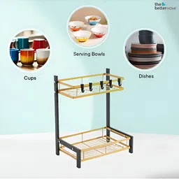 The Better Home Black Multi-Utility Kitchen Organiser image 4