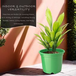 Kuber Industries Pack Of 6 Green Planters image 3