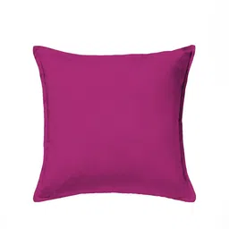 HOUZZCODE Pink & Black Set of 2 Conversational Square Cushion Covers image 4