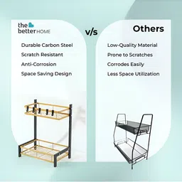 The Better Home Black Multi-Utility Kitchen Organiser image 3