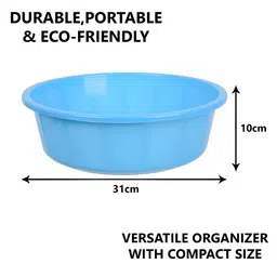 Kuber Industries Blue Set of 4 Regular Desk Organiser Organisers image 3