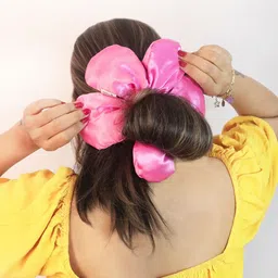 Soho Boho Studio Flower Oversized Fabric Scrunchie image 4
