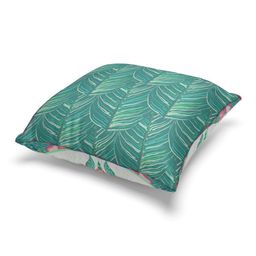 BIANCA Green & Beige Set of 3 Geometric Square Cushion Covers image 5