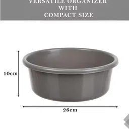 Kuber Industries Grey Set of 4 Regular Desk Organiser Organisers image 5
