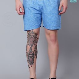 BAWERIN Pack Of 2 Printed Pure Cotton Boxers 61-image-90