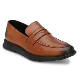 LEGWORK Men Leather Formal Loafers image 5
