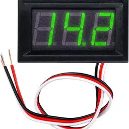 Mini DC Voltmeter 5~32V, Compact Voltage Tester with Digital Display Digital Voltage Tester-image-13