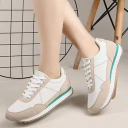 Lavie Women Colourblocked Lace Up Lightweight Sneakers-13