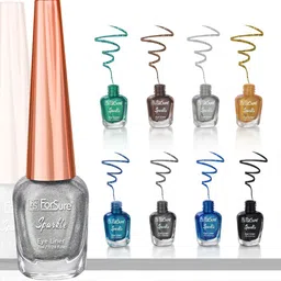 ForSure Set of 2 Sparkle Absolute Shine Liquid Glitter Eyeliners 7 ml Each - Shade 03 & 05 image 3
