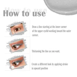 ForSure Set of 2 Sparkle Absolute Shine Liquid Glitter Eyeliners 7 ml Each - Shade 02 & 05 image 2