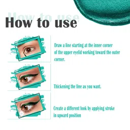 ForSure Set of 2 Sparkle Absolute Shine Liquid Glitter Eyeliners 7 ml Each - Shade 03 & 05 image 4