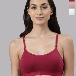 Dollar Missy Pack Of 3 Anti Odour Full Coverage Beginners Cotton Bra With All Day Comfort-picture-18