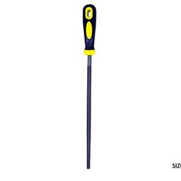 Jon Bhandari Tools 6-Piece Assorted File Set with Handle (6 Inch) | Flat, Round, Half-Round, Triangular, Square & Rasp Files for Wood, Metal, DIY & Carpentry image 5