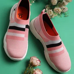 Carlton London sports Women Woven Design Slip-On Sneakers-picture-20