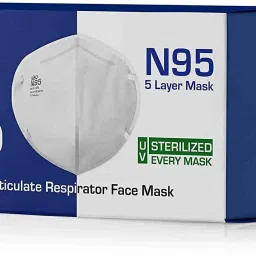 N95 5 Layer Face Mask FFP2 (Pack of 10) - ISI Mark/BIS Certified Reusable-6