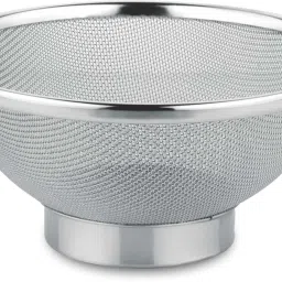 prabha Stainless Steel Wire Mesh Filter Colander Mesh Strainer Multipurpose Basket Collapsible Colander image 3