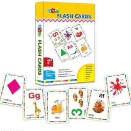 Educational Flash Cards for Kids – A to Z, Numbers, Shapes, Colors, & Food-24