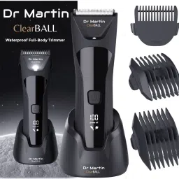 DR MARTIN Man Body Grooming Trimmer For Private Part, Beard, Pubic Hair Fully Waterproof Fully Waterproof Body Groomer 90 minRuntime 5 Length Settings-28