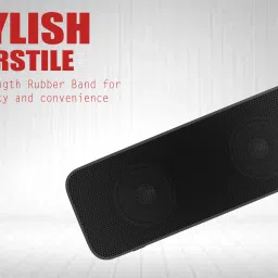 RZW With Mobile Stand, Dual Speaker, 10hr Playtime, Splashproof, Portable 16 W Bluetooth Laptop/Desktop Speaker-image-7
