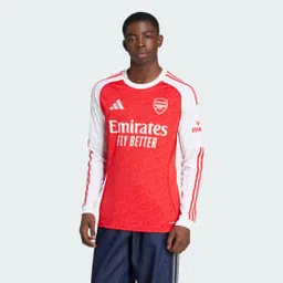 Arsenal 25/26 Long Sleeve Home Jersey-image-73