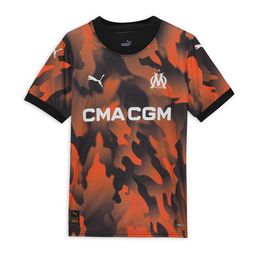 Puma Olympique de Marseille Kids Camouflage Printed 23/24 Youth Third Jersey T-Shirt-image-23
