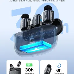 boya mini Wireless Type C Mic for iPhone/Android with AI Voice Changer and Lapel Microphone image 3