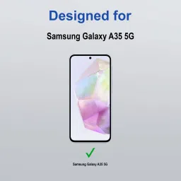 Zapcase Edge To Edge Tempered Glass for Samsung Galaxy A35 image 2