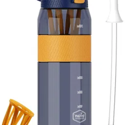 Drinking Water Bottle Motivational capacity Marker ,Straw Gym Sipper bottle 1600 ml Bottle-26