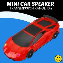 GUGGU F4 (PORTABLE BLUETOOTH SPEAKER) Dynamic Thunder Sound With Long BatteryR263 5 W Bluetooth Laptop/Desktop Speaker-16