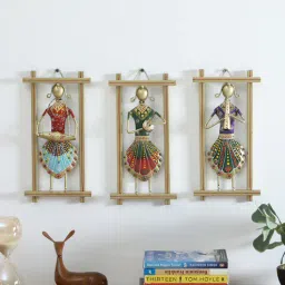 toughcrafts Iron Golden Musicians Frame Wall Metal Art-picture-8