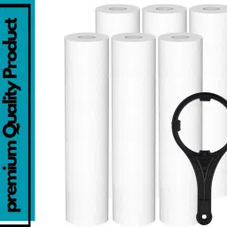 Pack Of 6 Ultra-Fine PP Spun Sediment Filter Enhancing Water Purity With Spanner Solid Filter Cartridge-image-39